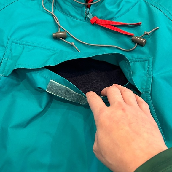 VTG Columbia Mens Medium Hooded Jacket Coat Windbreaker Nylon Packable - Picture 5 of 11